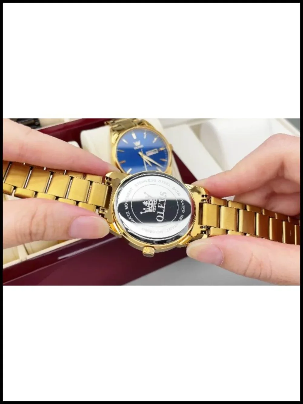 Men's Luxury Stainless Steel Watch Big Face Dress Analog Date